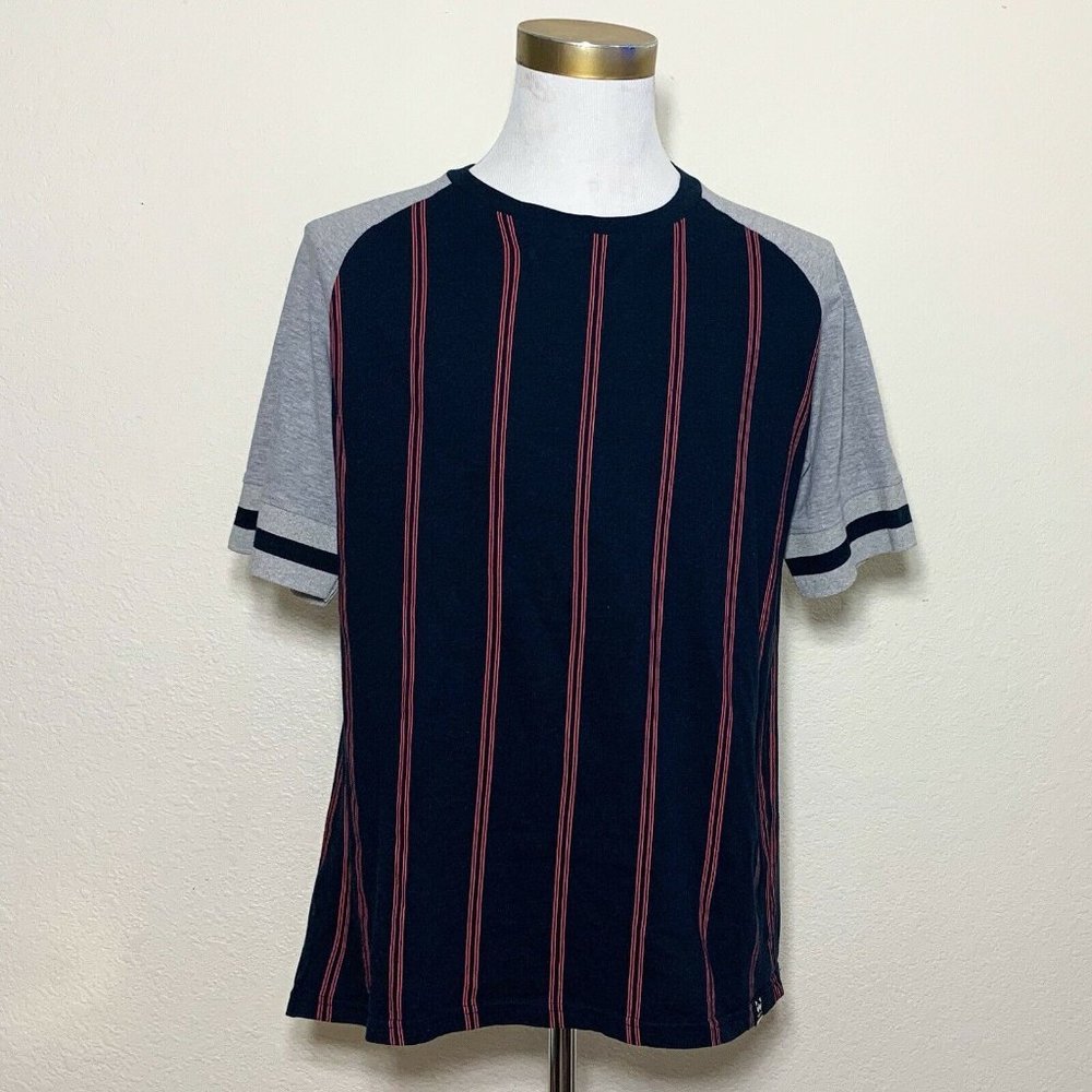 Westy Blue Stripe Raglan T-Shirt Size XL